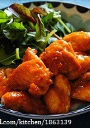 チキンチャップ?！鶏肩肉のケチャマヨ焼き-レシピのメイン写真