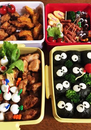 行楽弁当☆まっくろくろすけ-レシピのメイン写真