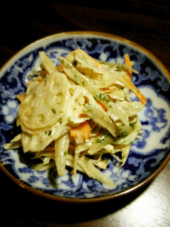 適当簡単根菜サラダ-レシピのメイン写真