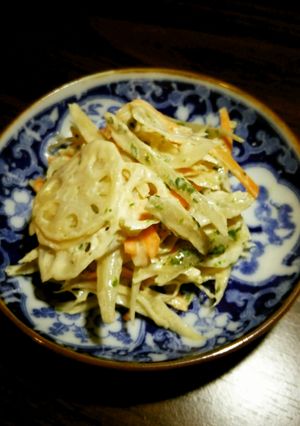 適当簡単根菜サラダ-レシピのメイン写真