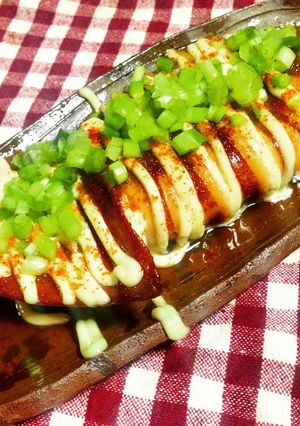 まるかぶり！屋台のイカ焼き♡-レシピのメイン写真