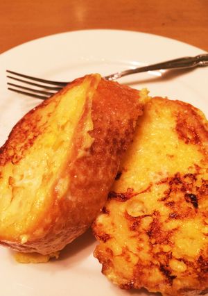 フランスパンフレンチトースト-レシピのメイン写真