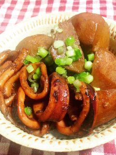 炊飯器deイカと里芋のホクホク煮物♡-レシピのメイン写真