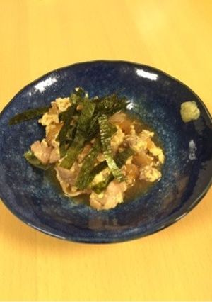 おつまみになる親子煮-レシピのメイン写真