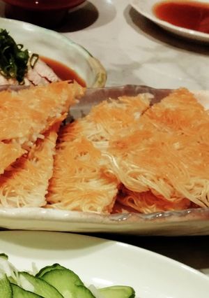 そうめんだけでパリパリちぢみ風-レシピのメイン写真