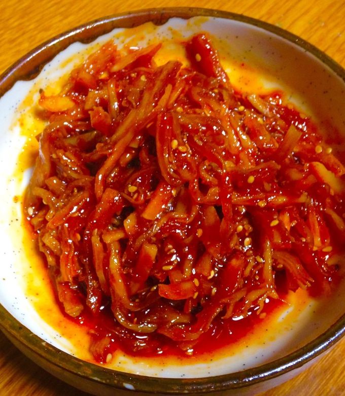 簡単✨手間無し‼️するめキムチ✨ by 女帝蜂蜜✨料理研究所