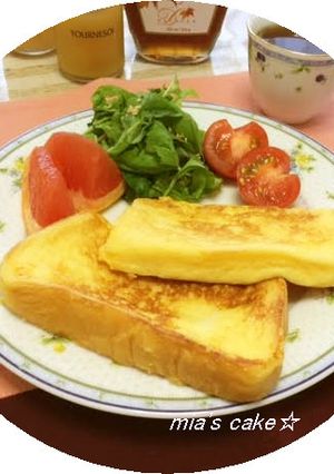 ふわふわ~フレンチトースト☆-レシピのメイン写真