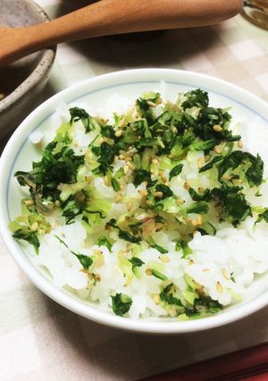 水菜の生ふりかけ-レシピのメイン写真