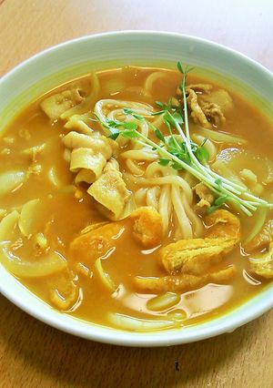 1136:カレー粉で簡単カレーうどん:2-レシピのメイン写真