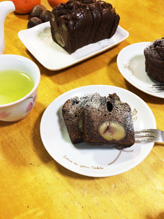 栗とココアのパウンドケーキ-レシピのメイン写真