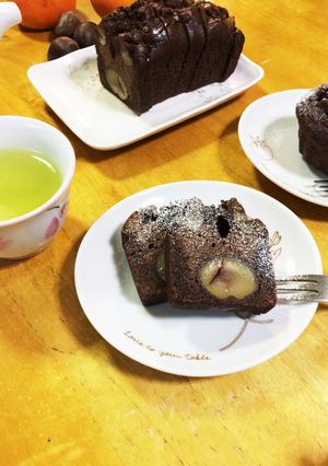 栗とココアのパウンドケーキ-レシピのメイン写真