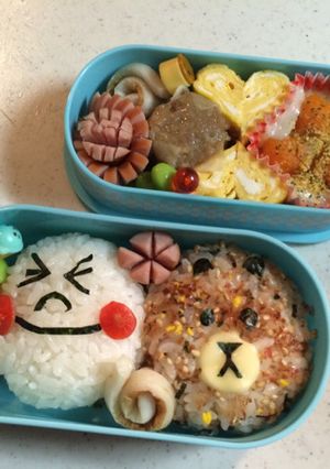 LINE キャラ弁-レシピのメイン写真