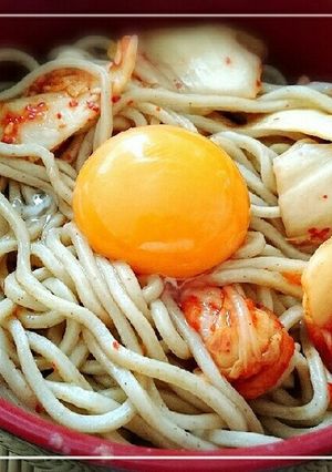 きむたま蕎麦-レシピのメイン写真