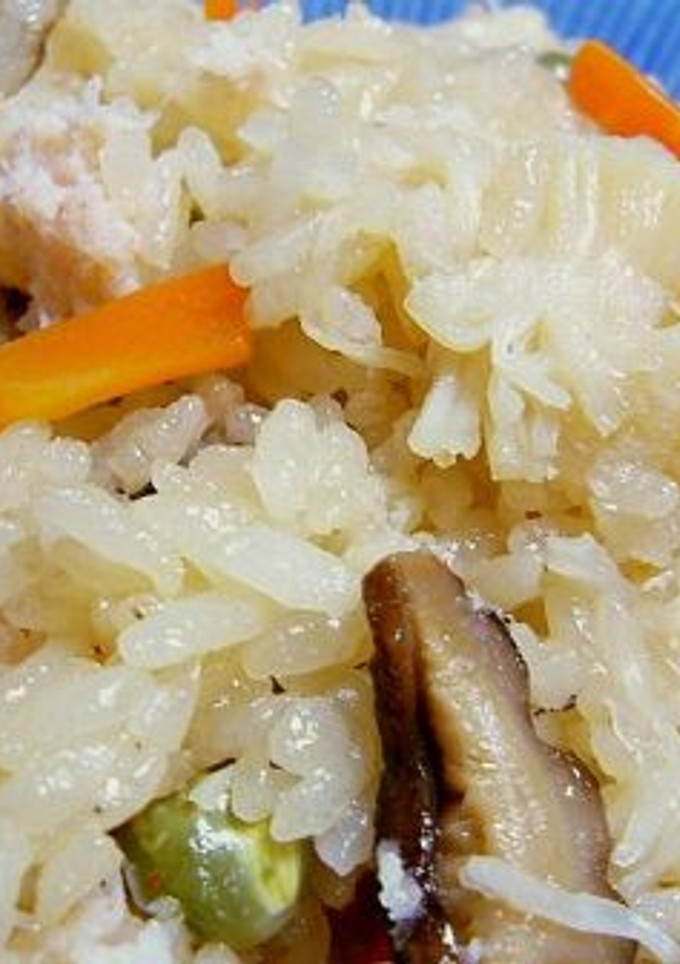 海鮮おこわ-レシピのメイン写真