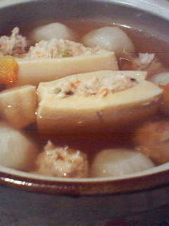 かぶと高野豆腐の煮物-レシピのメイン写真