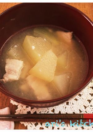 冬瓜と豚の塩麹スープ-レシピのメイン写真