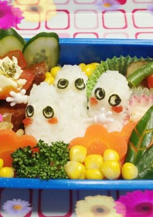 お子様弁当♪(にょろにょろ~)-レシピのメイン写真