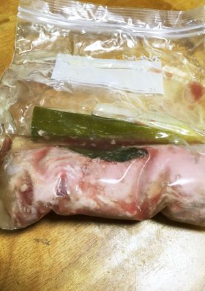 塊肉のコンフィ お肉の常備菜-レシピのメイン写真
