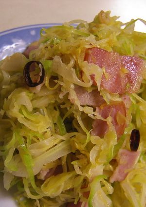 千切りキャベツペペロンチーノ風-レシピのメイン写真