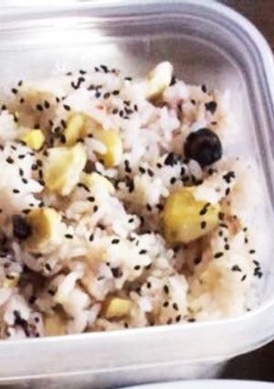 簡単♡十六穀＆栗ご飯-レシピのメイン写真