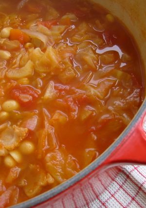 お野菜たっぷり　ミネストローネ-レシピのメイン写真