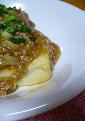 簡単あんかけたっぷり豆腐ステーキ♪-レシピのメイン写真