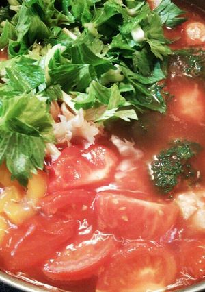 ダイエット用トマト鍋-レシピのメイン写真