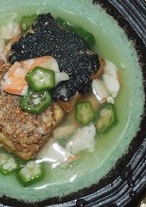 高野の利休揚げえびあんかけ-レシピのメイン写真