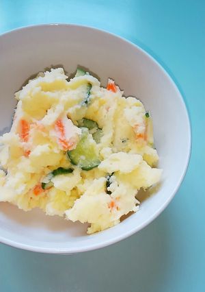 しっとりなめらか☆鍋ひとつでポテトサラダ-レシピのメイン写真