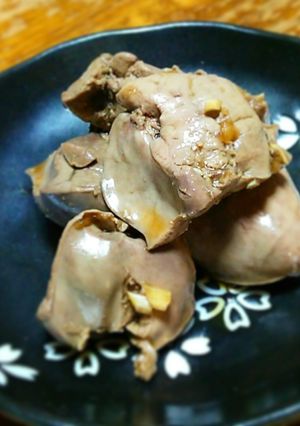 【男の料理】鶏レバーの大蒜醤油漬け-レシピのメイン写真