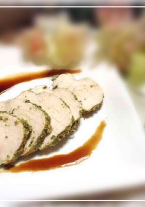 節約簡単♡鶏胸肉バジルﾛｰｽﾄﾁｷﾝ-レシピのメイン写真