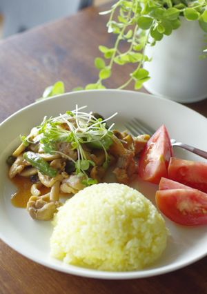 黄色いごはん☆ターメリックライス-レシピのメイン写真
