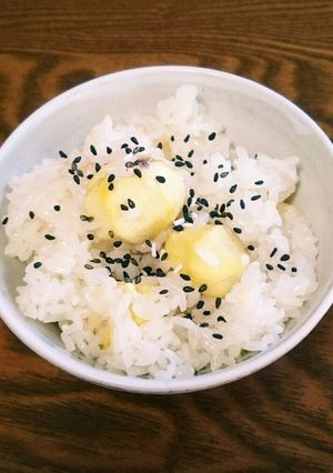 栗おこわ-レシピのメイン写真