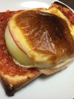 即席ピザソースで、ピザトースト‼️-レシピのメイン写真