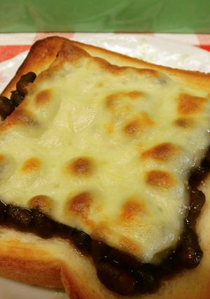 ココナッツオイルで！あんチートースト♪-レシピのメイン写真
