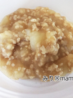 離乳食☆じゃがいもと鳥ひき肉のポッテリ煮-レシピのメイン写真