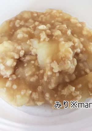 離乳食☆じゃがいもと鳥ひき肉のポッテリ煮-レシピのメイン写真