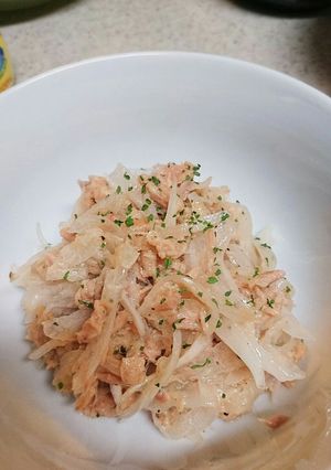 新玉とツナのあっさりレモンあえ♪-レシピのメイン写真