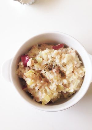 ランチに☆粉ミルクと残り物で簡単リゾット-レシピのメイン写真