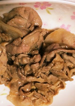 麺つゆで！お手軽生姜焼き♪-レシピのメイン写真