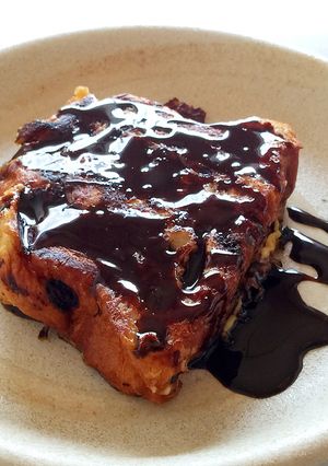 デニッシュで作るチョコフレンチトースト-レシピのメイン写真