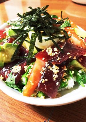 ポキ丼-レシピのメイン写真
