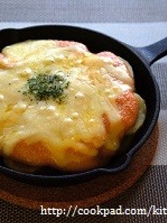 スキレットで♪じゃがいも明太子チーズ焼き-レシピのメイン写真