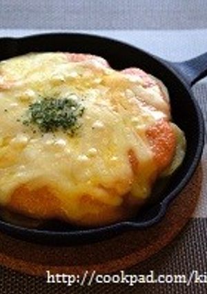スキレットで♪じゃがいも明太子チーズ焼き-レシピのメイン写真