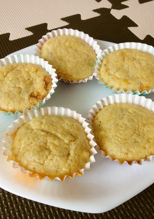 完熟バナナのプチケーキ♪-レシピのメイン写真