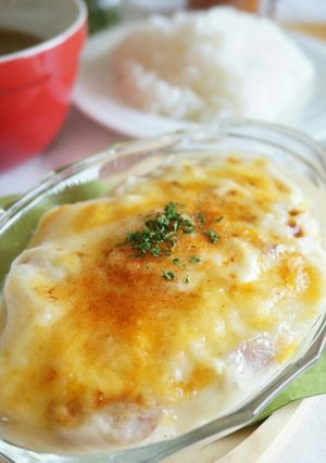 サラスパで作る、スパゲティーグラタン-レシピのメイン写真