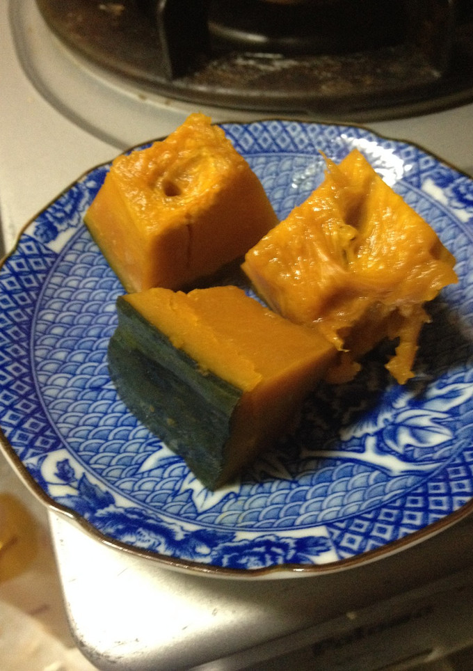 簡単！男の手料理！かぼちゃの煮物-レシピのメイン写真
