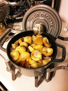 STAUBで栗とさつま芋ご飯-レシピのメイン写真