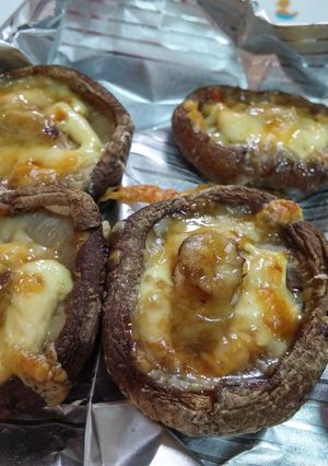 秋です！しいたけホイルマヨ焼き♪-レシピのメイン写真
