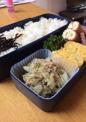 キャベツとシーチキンのゆかり和え-レシピのメイン写真